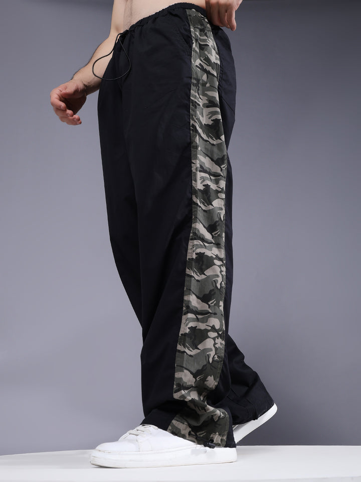 Parachute Pants For Men - Black