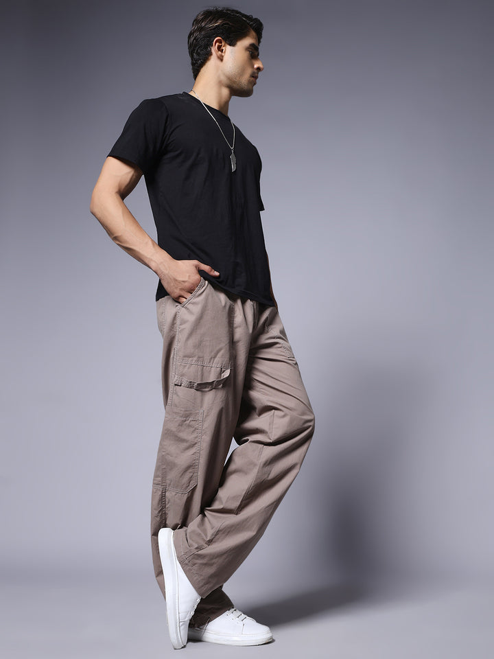 Parachute Pants For Men - Mauve