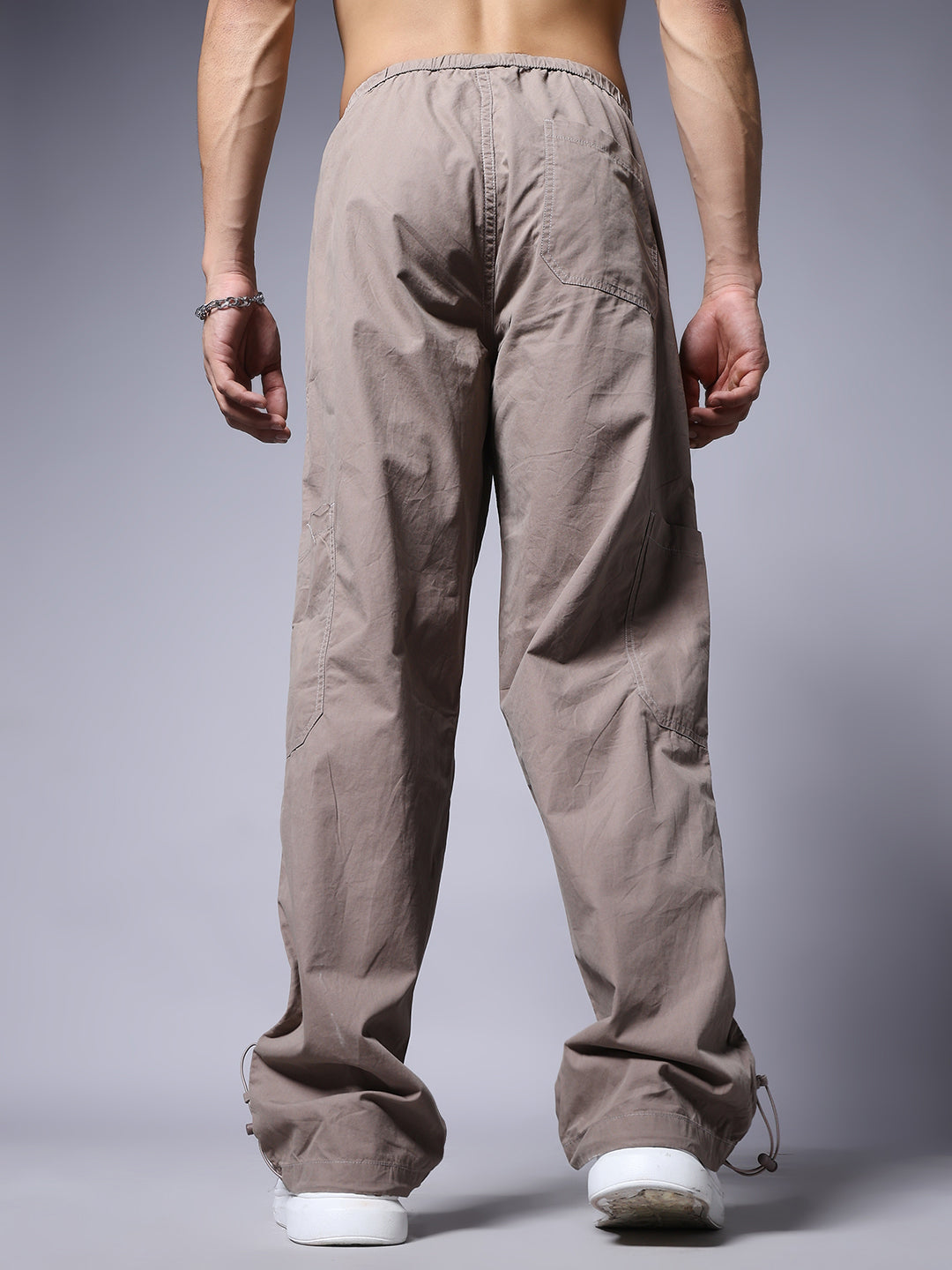 Parachute Pants For Men - Mauve