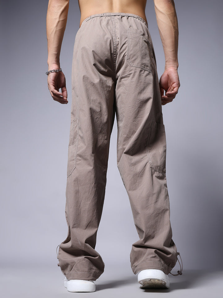 Parachute Pants For Men - Mauve