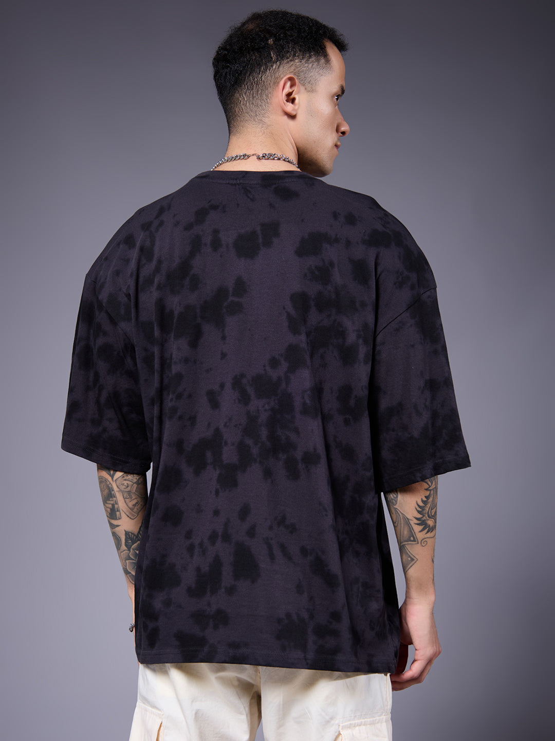 Men Retro Washed Oversized T-Shirt