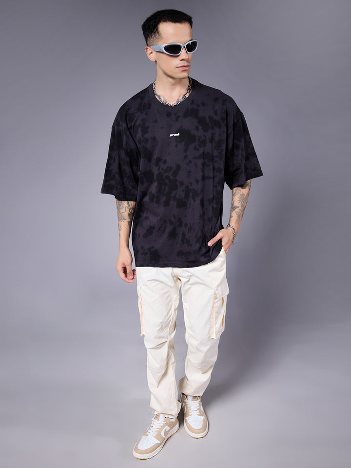 Men Retro Washed Oversized T-Shirt