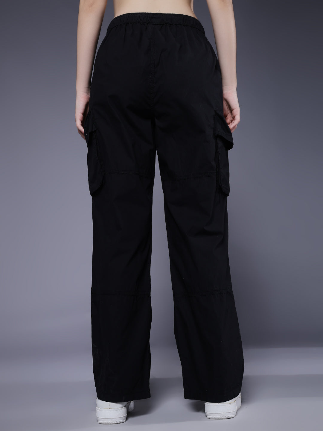 Women Utility Cargo - Black