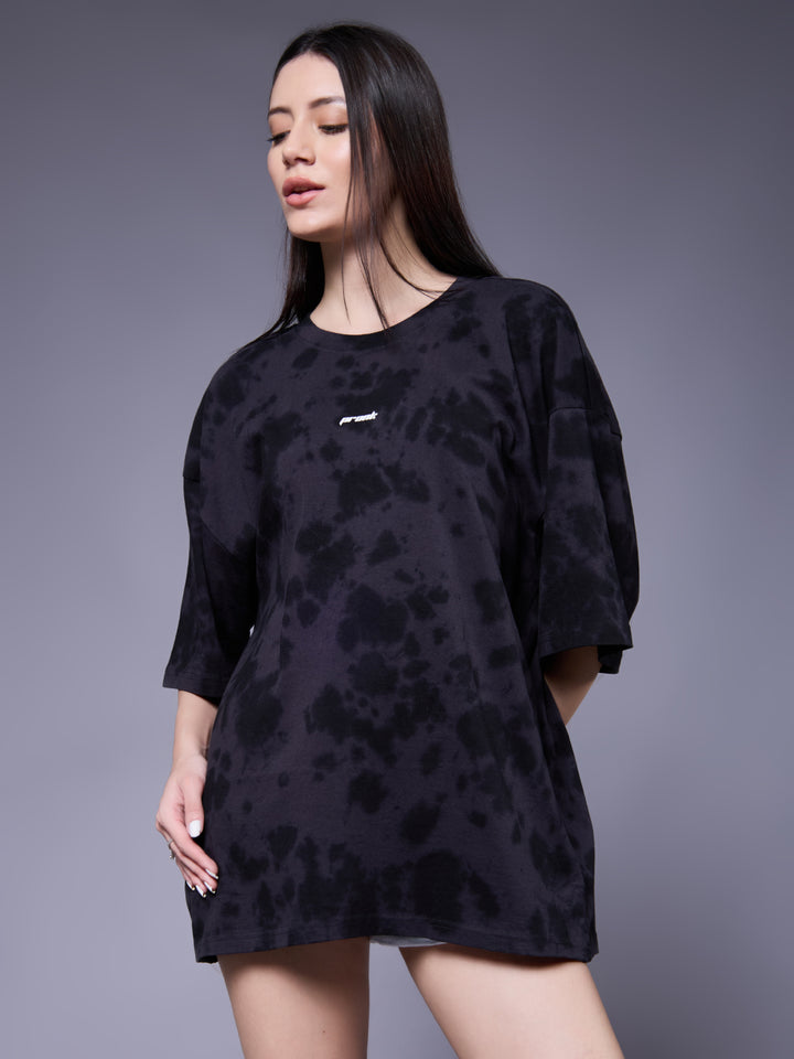 Women Retro Washed Oversized T-Shirt