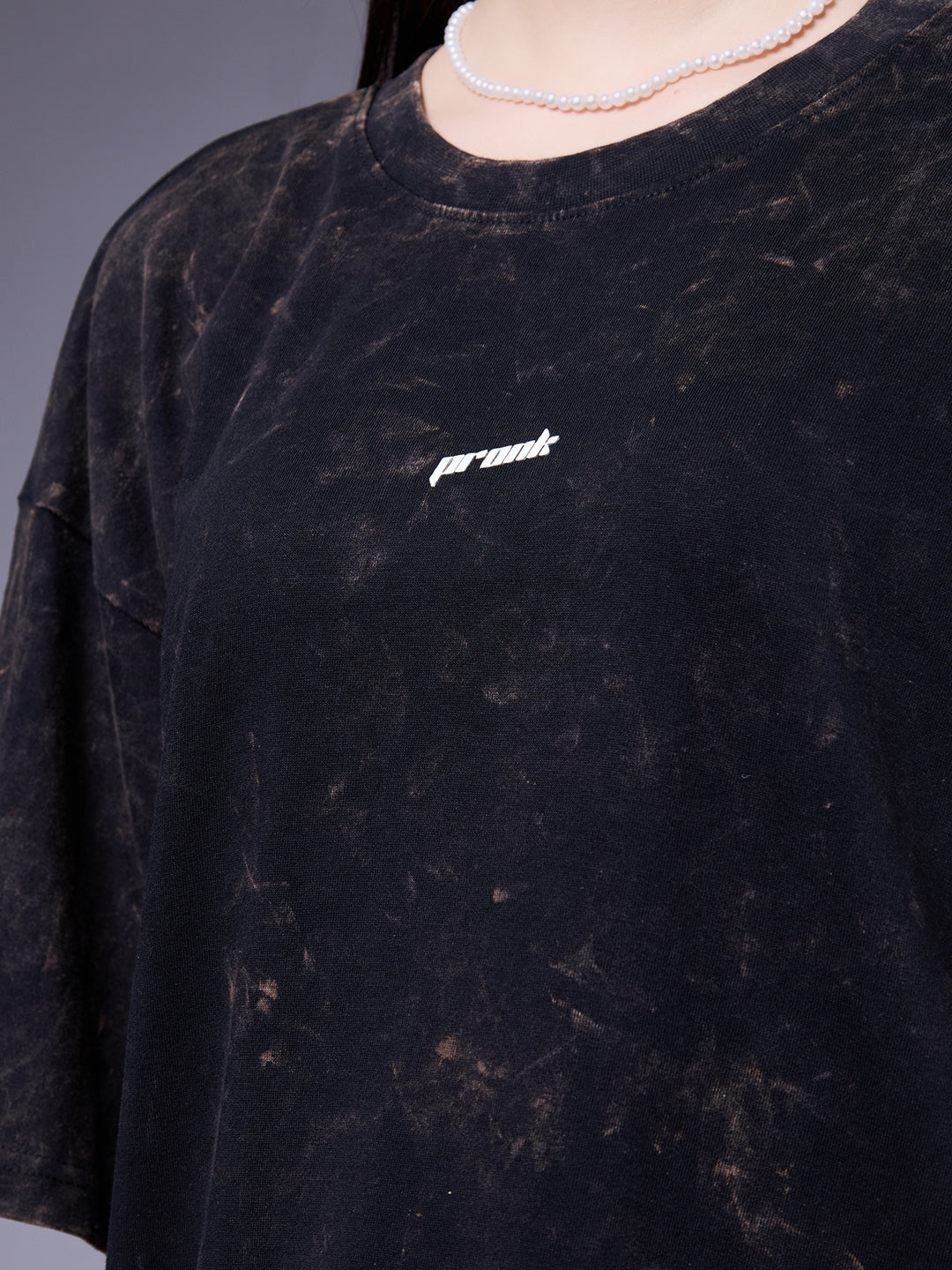 Women Retro Washed Oversized T-Shirt