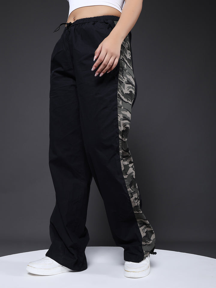 Parachute Pants For Women - Black