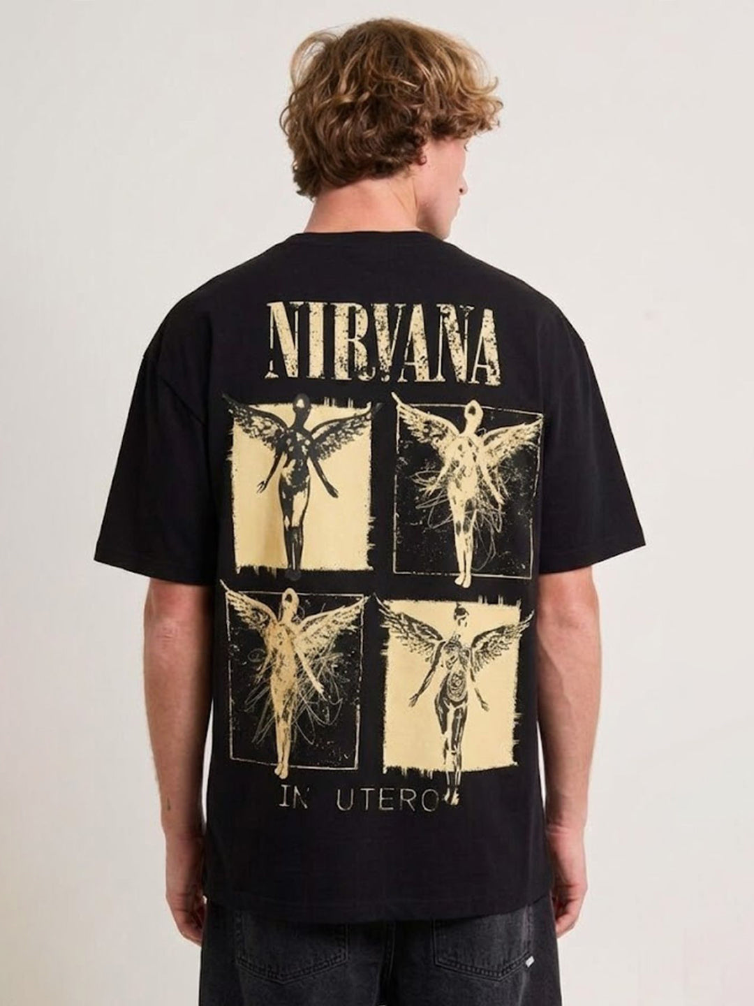 Vintage Nirvana Men Oversized Printed T-Shirt | PRONK – pronk.in