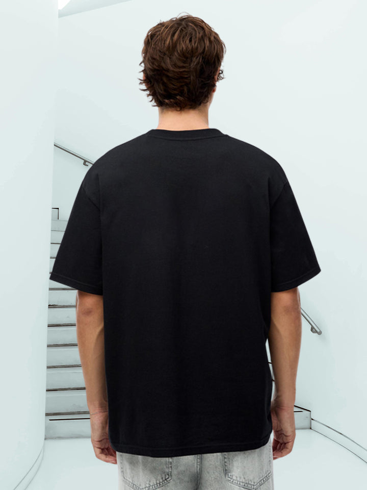 Monarch Men Printed Oversized T-Shirt