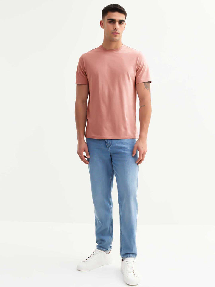 Solid Half Sleeve T-Shirt Men Combo - Pack of 4