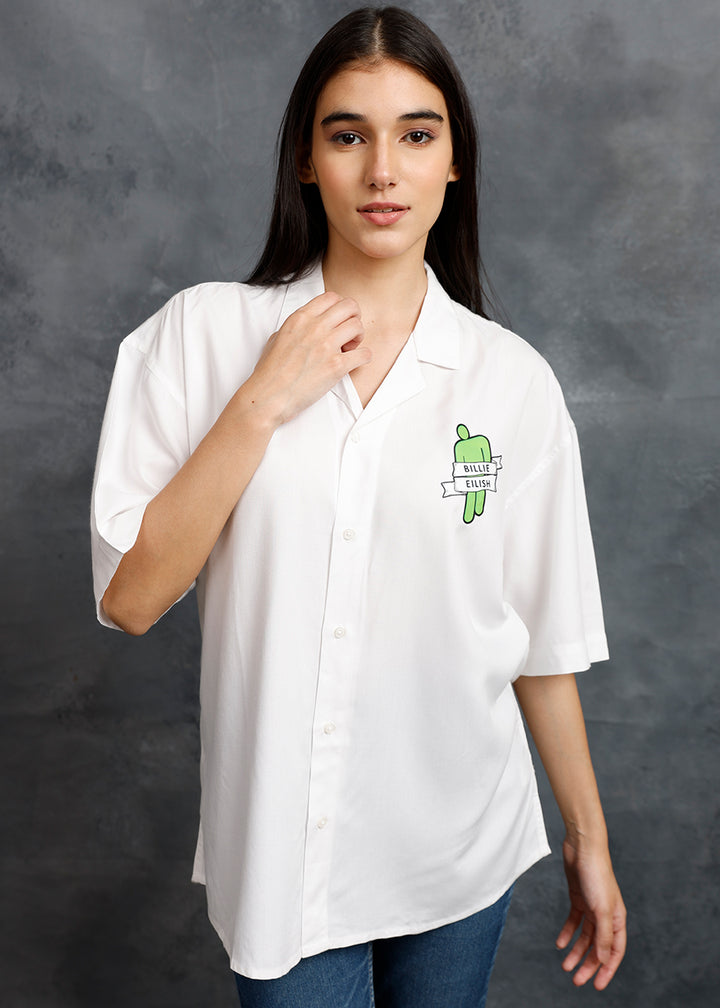 B.E. Womens Fluidic Oversized Shirt