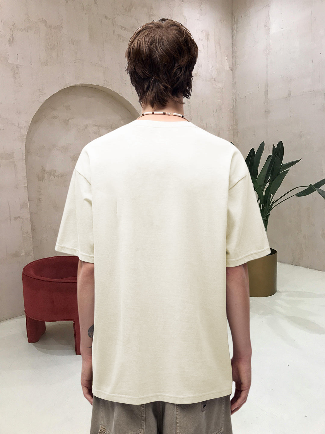 Wildstride Men Printed Oversized T-Shirt