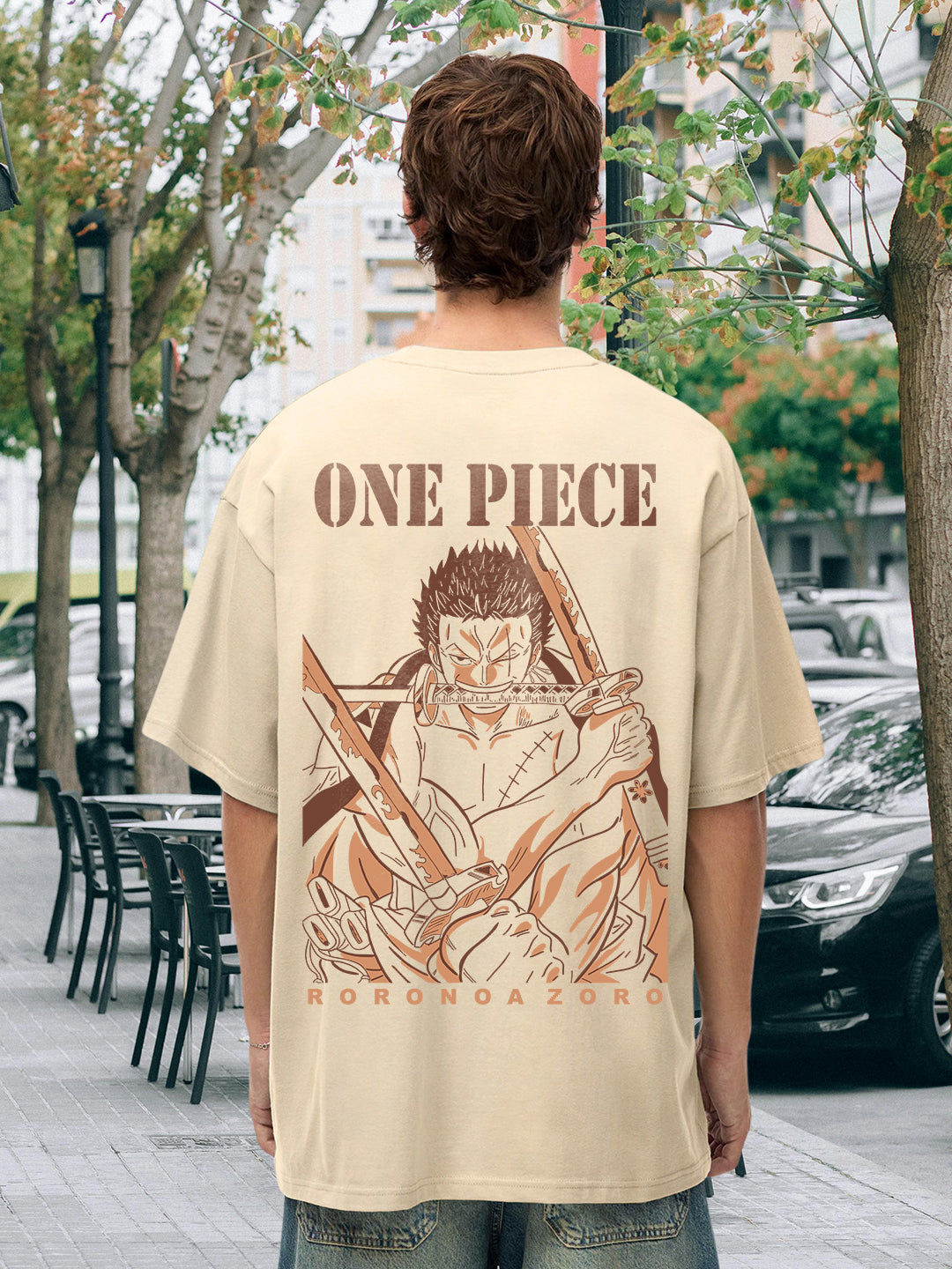 King Of Hell Men Printed Oversized T-Shirt