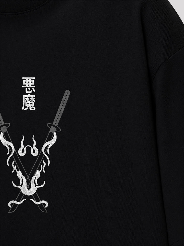 Bladestorm Zoro Men Printed Oversized  T-Shirt