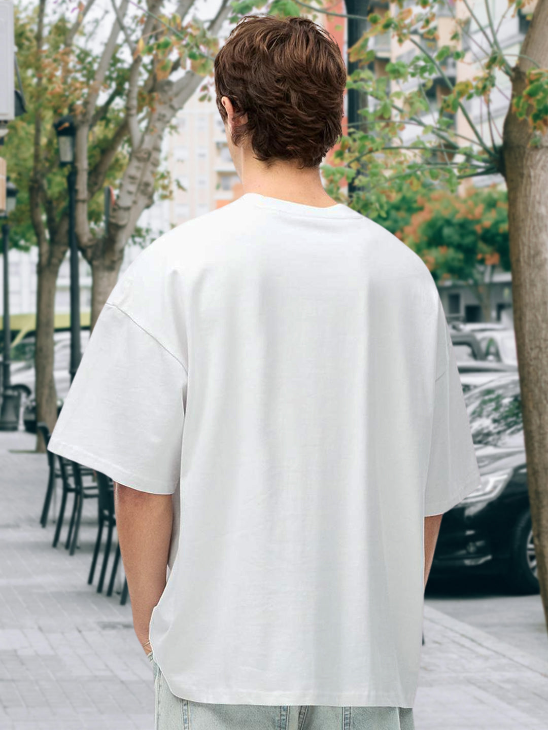 Aggressive Men Printed Oversized  T-Shirt