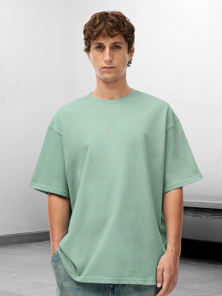 Men T-Shirt Oversized Solid Combo - Pack of 3