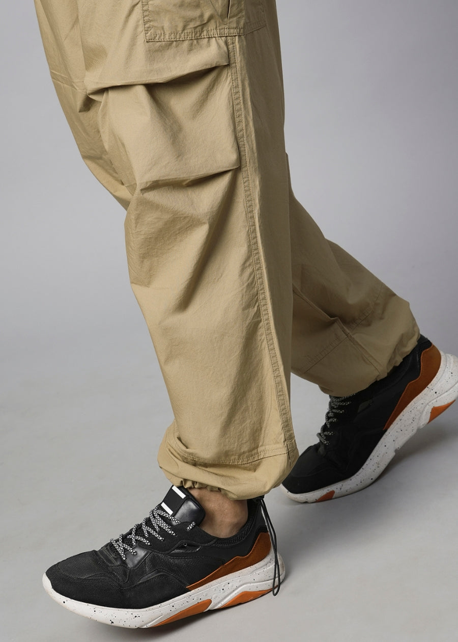 Parachute Pants For Men - Khaki