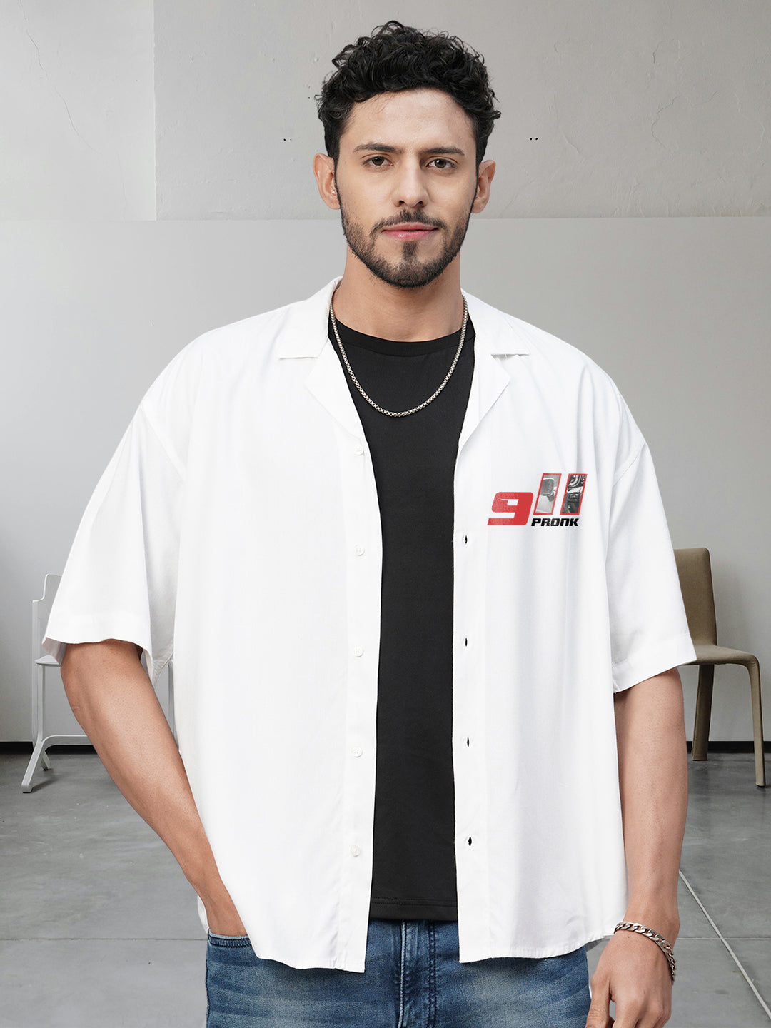 Overdrive GT Mens Fluidic Oversized Shirt