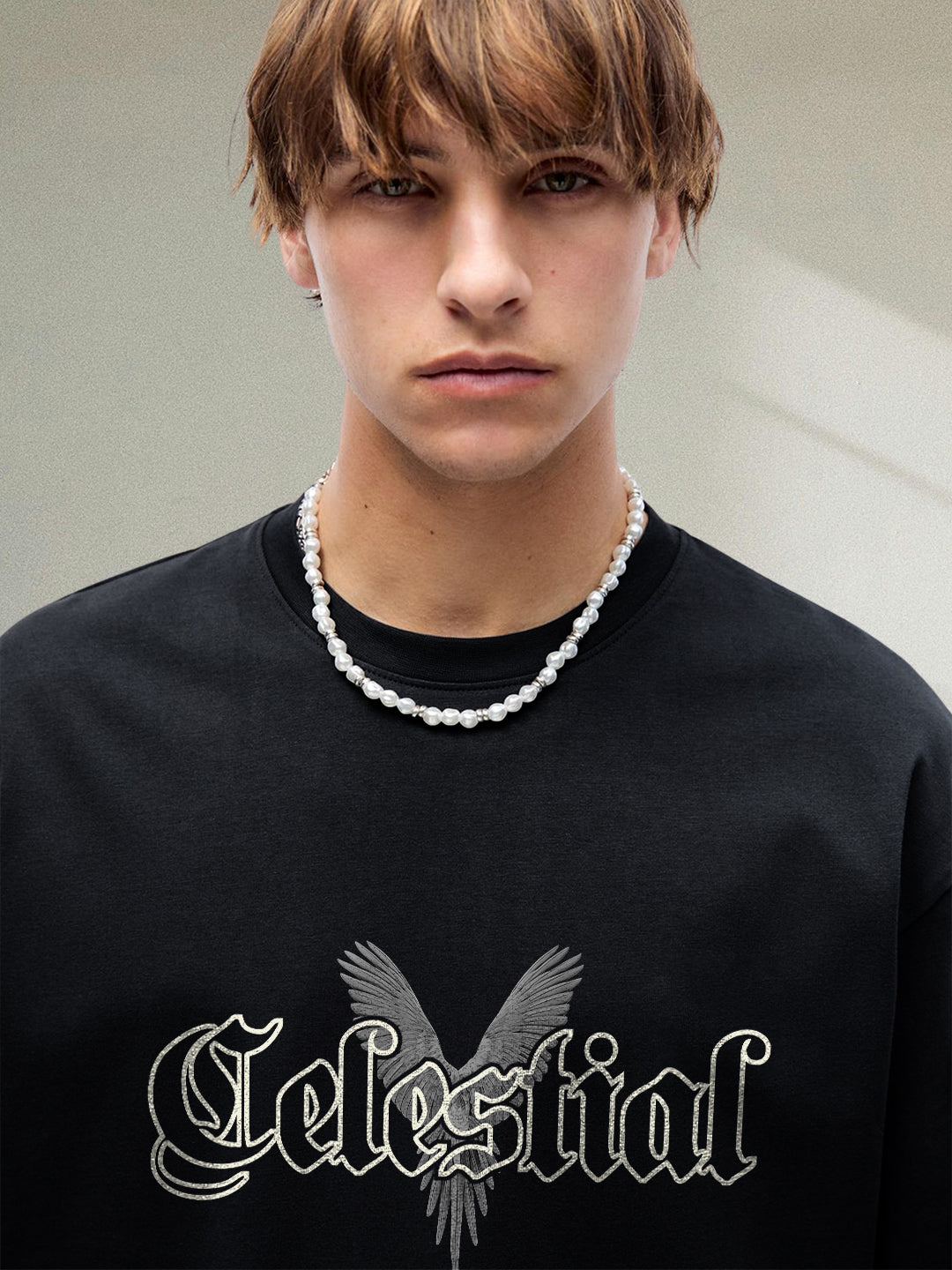 Celestial Men Graphic Printed Oversized T-shirt