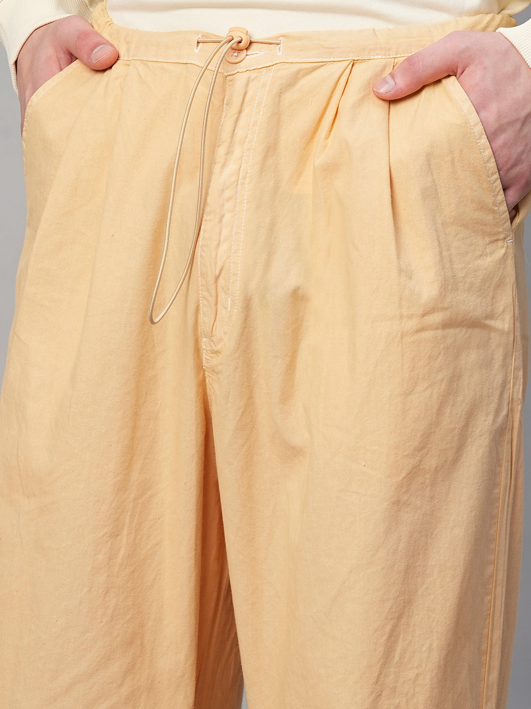 Parachute Pants For Men - Beige