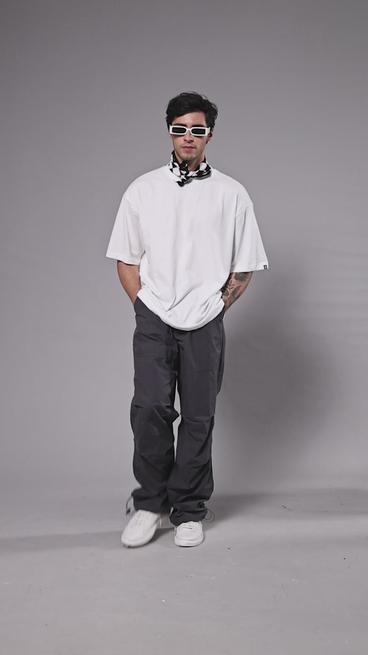 Parachute Pants For Men - Dark Grey