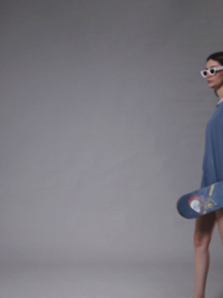 Women Oversized Colorblock T-Shirt