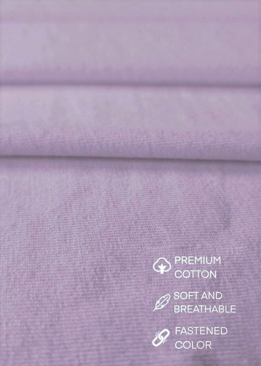 Solid Men Vest - Lilac