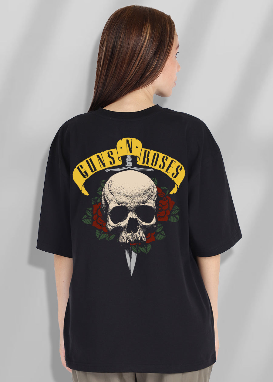 Guns N Roses Women Oversized T-Shirt