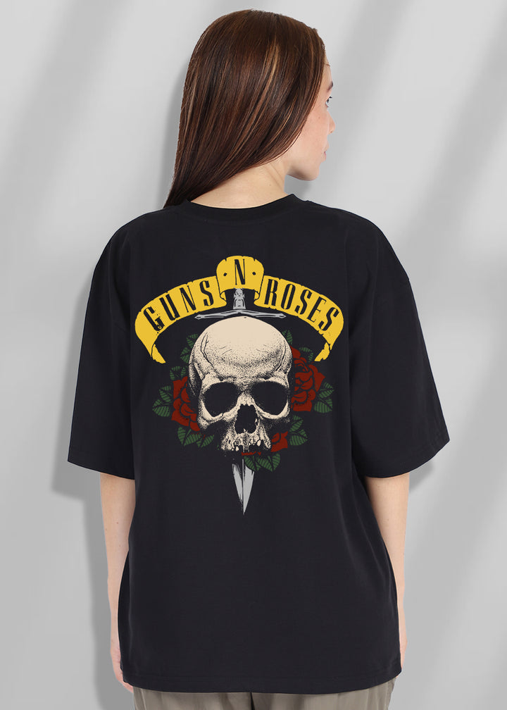 Guns N Roses Women Oversized T-Shirt