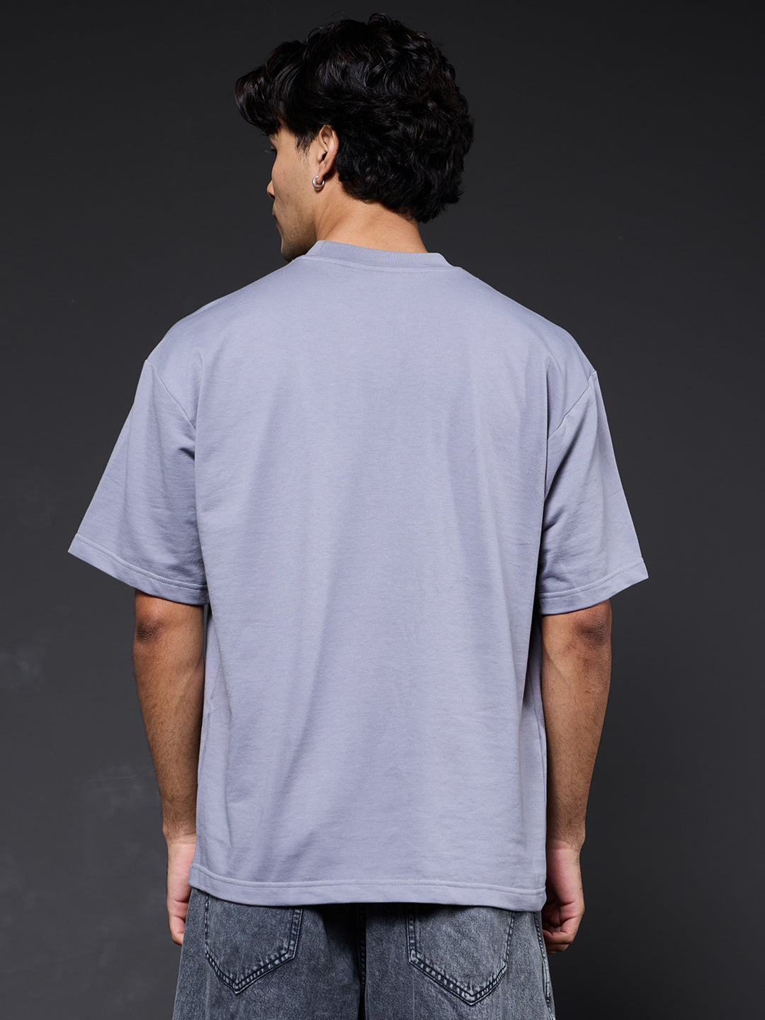 Cargo T-Shirt For Men - Ash Grey