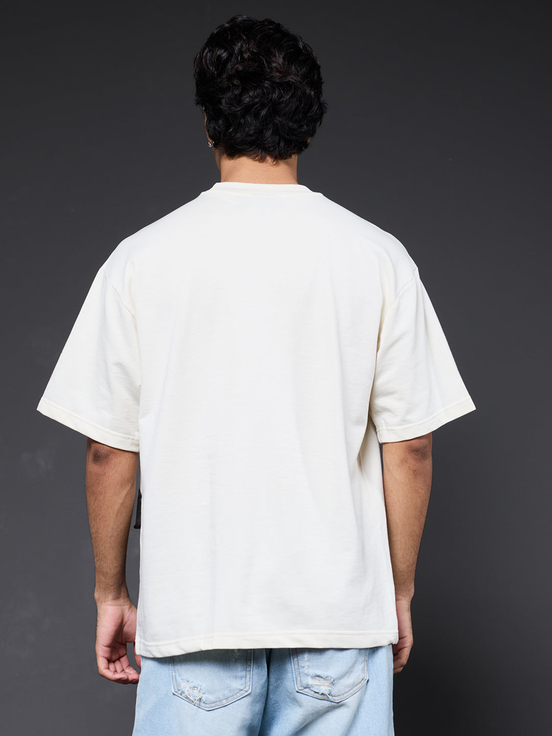 Cargo T-Shirt For Men - Off White
