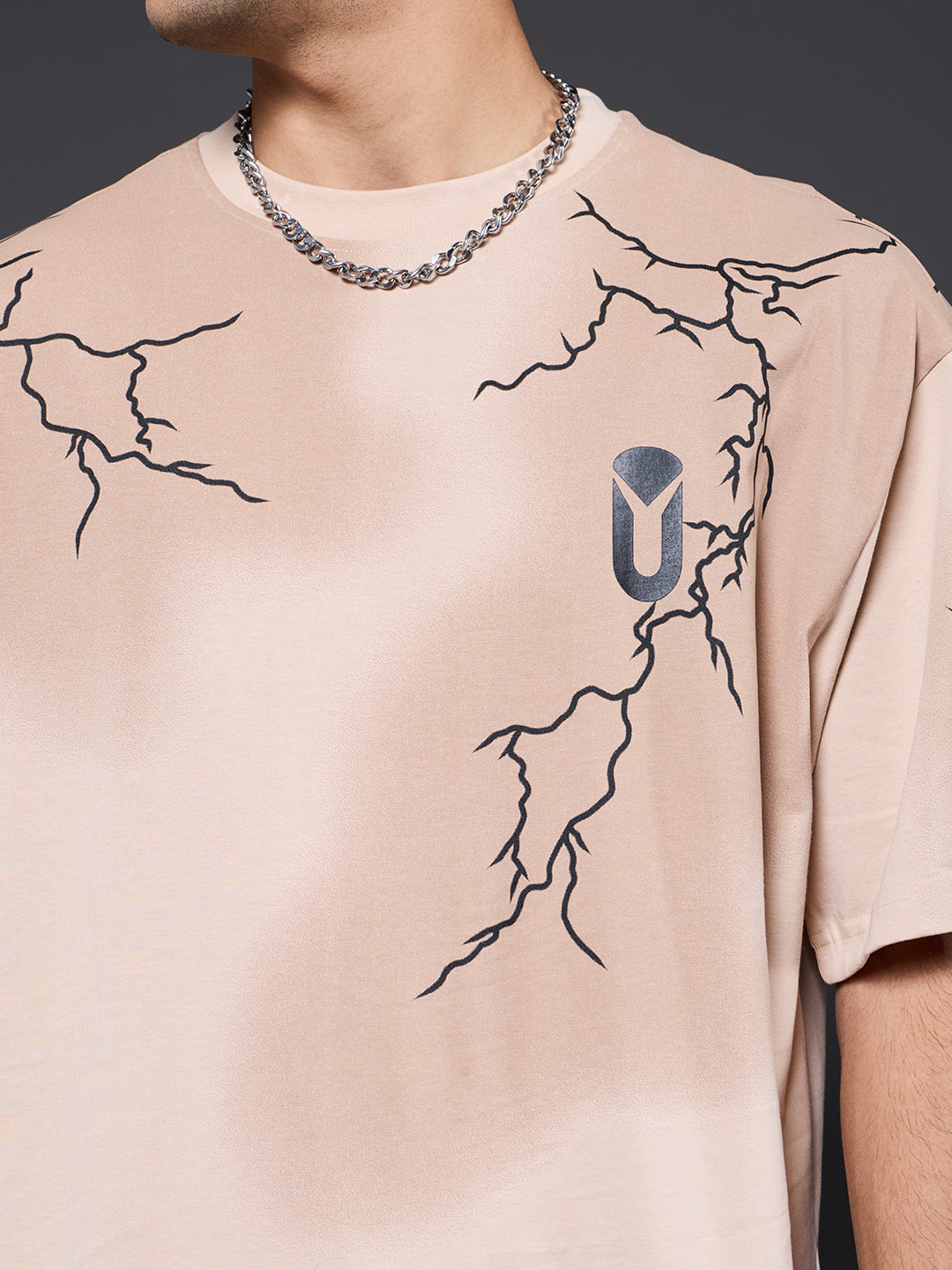 Mandala Roots Men Premium Oversized T-Shirt