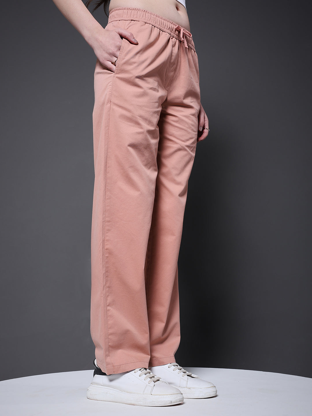 Lounge Pant for Women - Salmon Pink