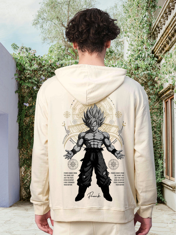 ULTRA RISE Men Drop Shoulder Premium Terry Hoodie