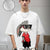 Dont Give Up Men Printed Premium Oversized Terry T-shirt