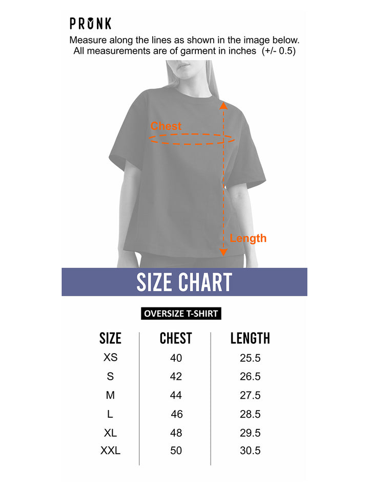 One Life Women Premium Oversized Embroidered  Terry T-shirt
