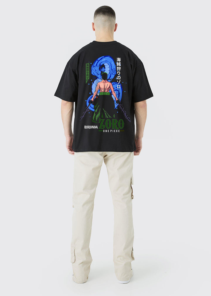 Zoro Men Oversized Printed T-Shirt