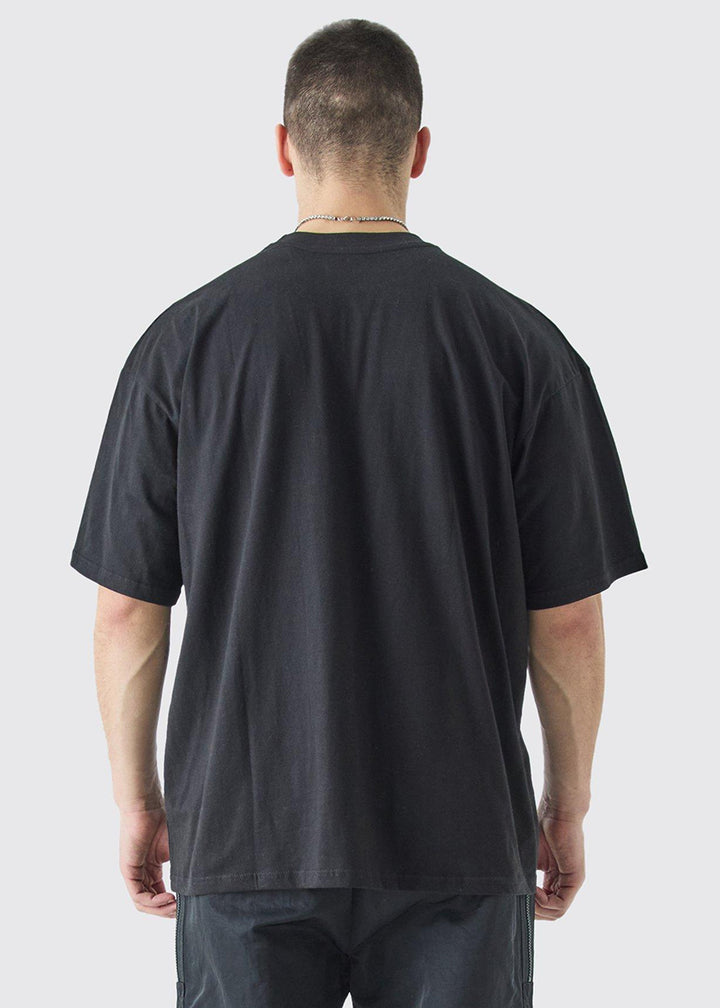 Over Thinking Men Oversized Printed T-Shirt