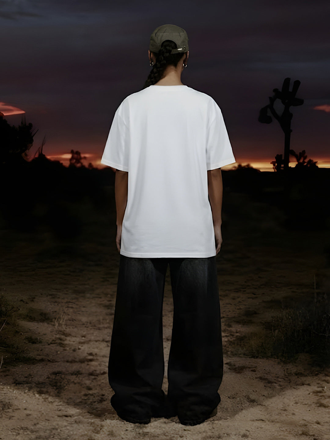 WHAT IF IT ALL WORKS OUT Men Premium Oversized Terry T-shirt