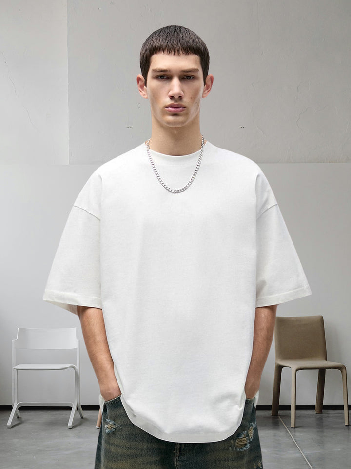 Men T-Shirt Oversized Solid Combo - Pack of 3