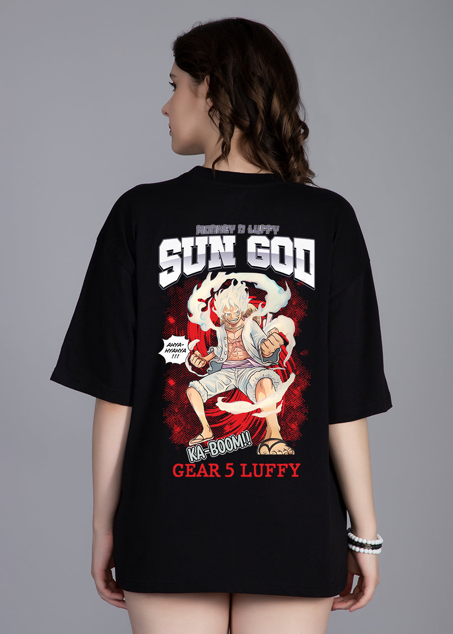 Luffy Gear 5 Women Oversized T-Shirt | Shop Now | Pronk