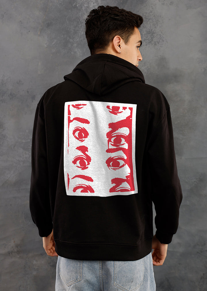Mr. Eye Men Drop Shoulder Premium Terry Hoodie