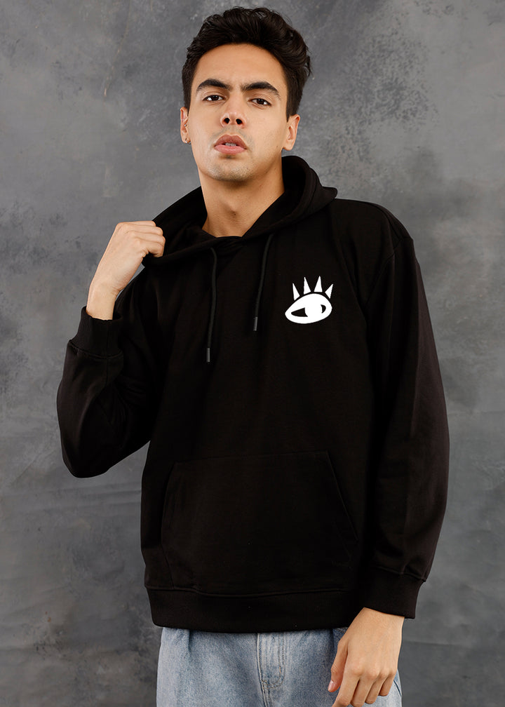 Mr. Eye Men Drop Shoulder Premium Terry Hoodie