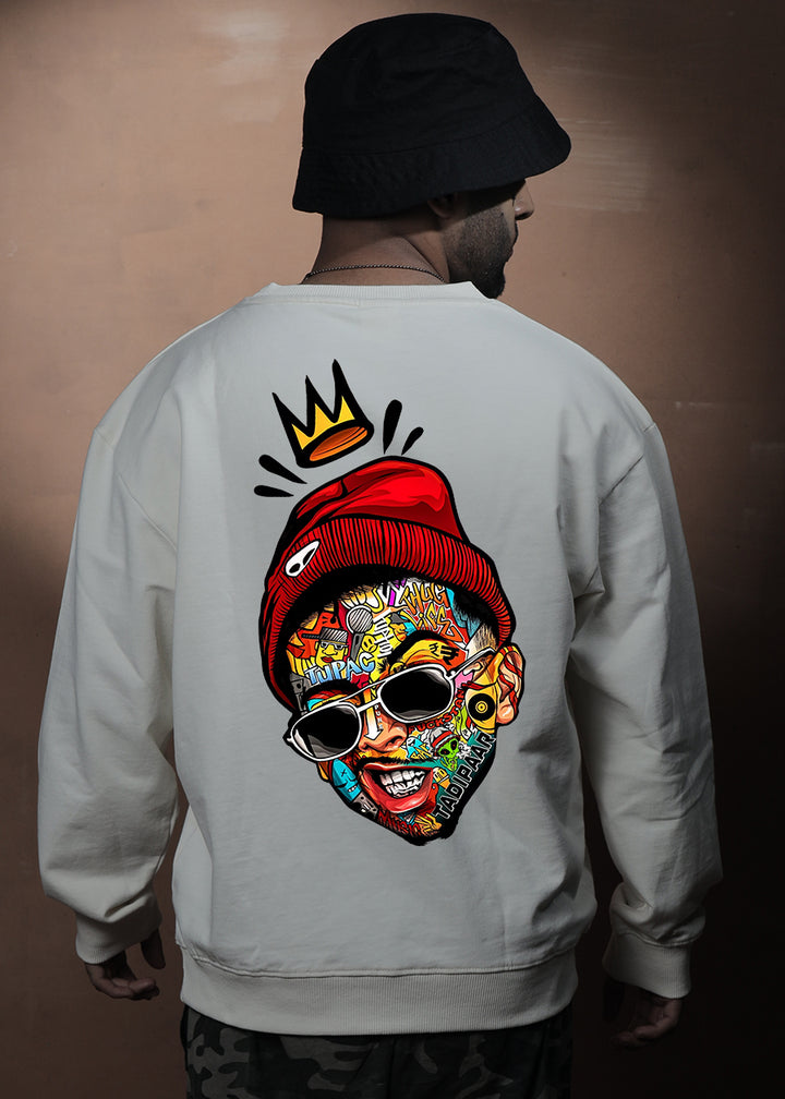 Thug Life Drop Shoulder Premium Terry Sweatshirt
