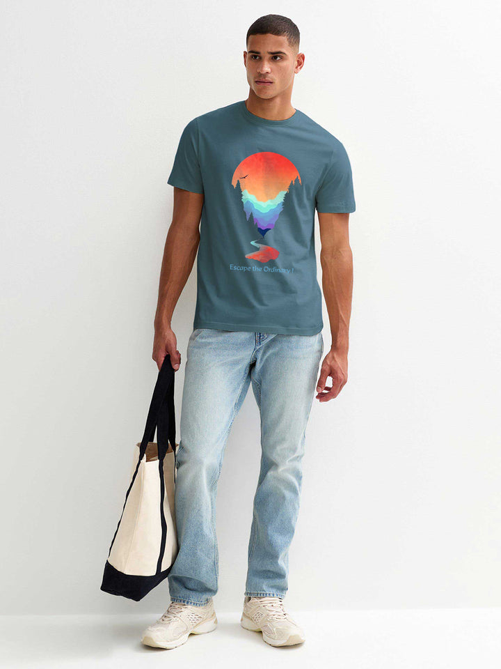 Escape the ordinary Half Sleeve T-Shirt