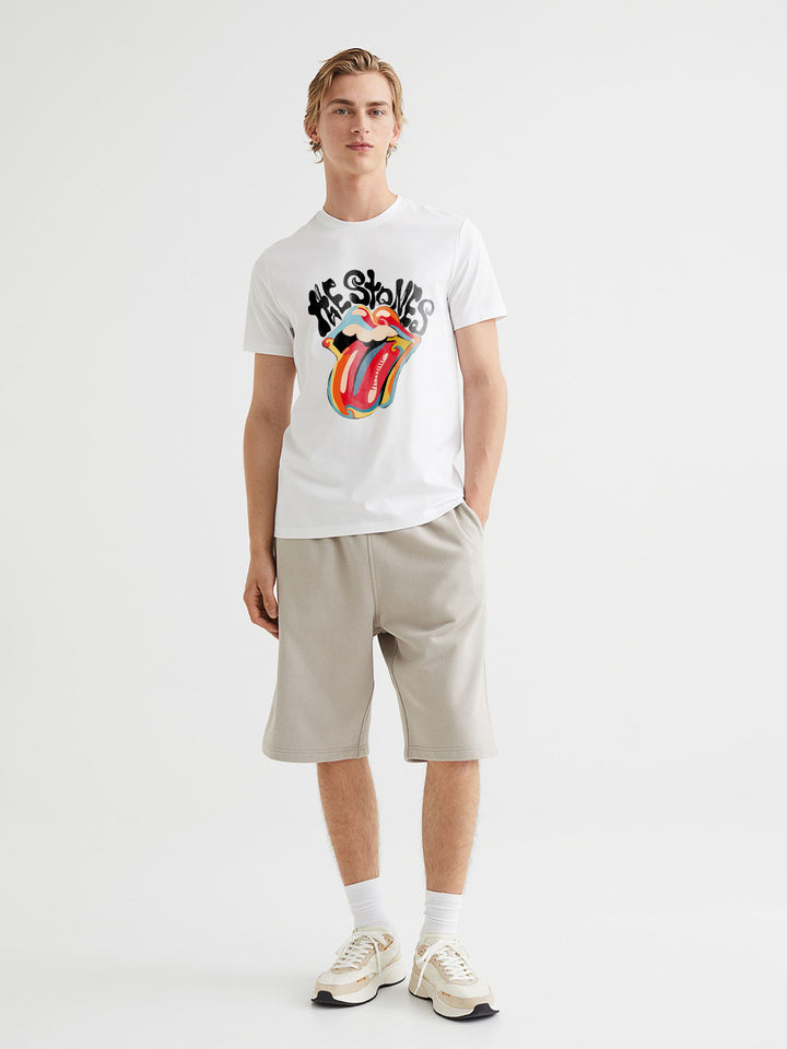 The Rolling Stones Men Half Sleeve T-Shirt