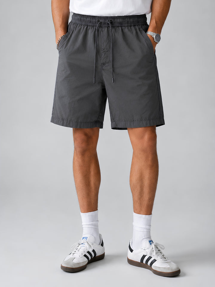 Men Utility Shorts - Grey