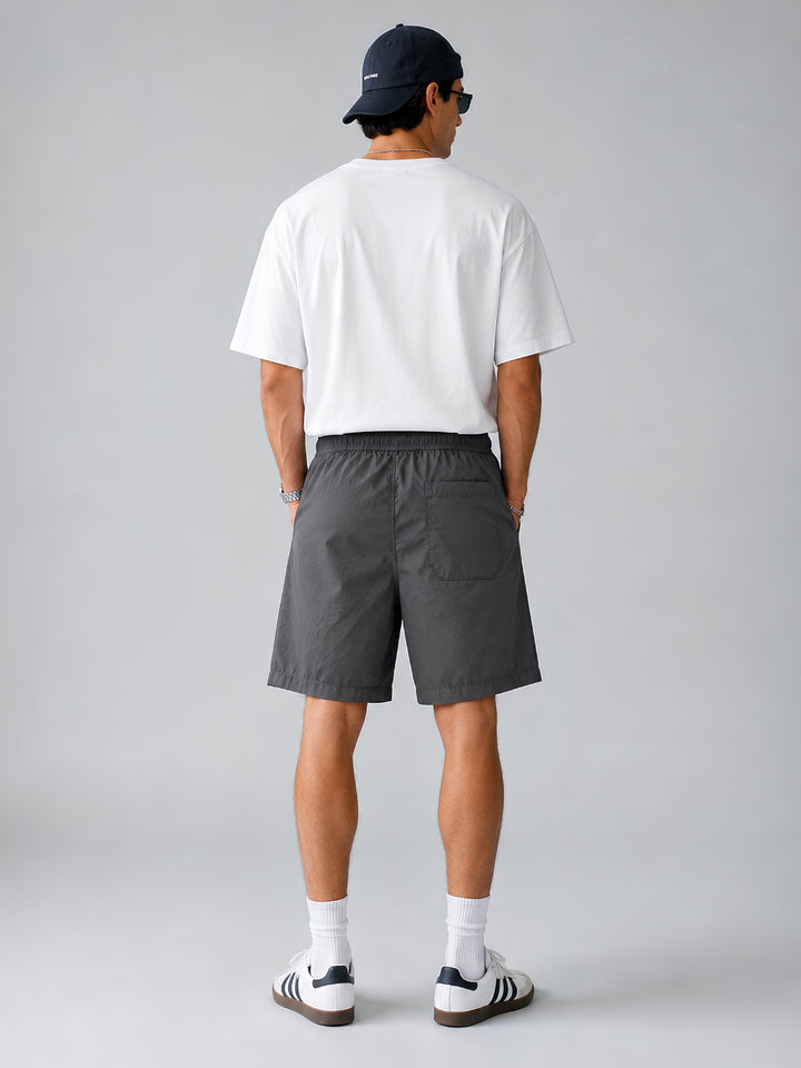 Men Utility Shorts - Grey