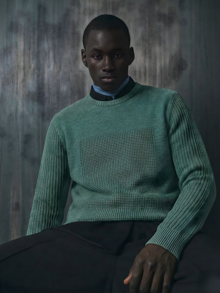 Cold-Weather Chic Men Pullover