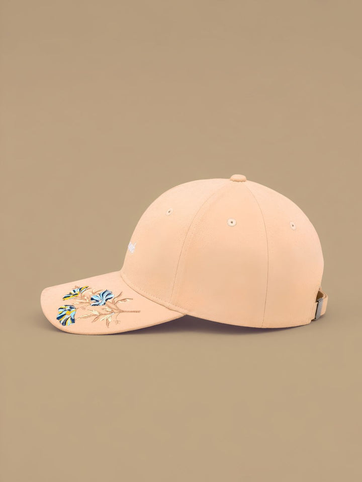 Pronk Beige Bloom Base Ball Cap
