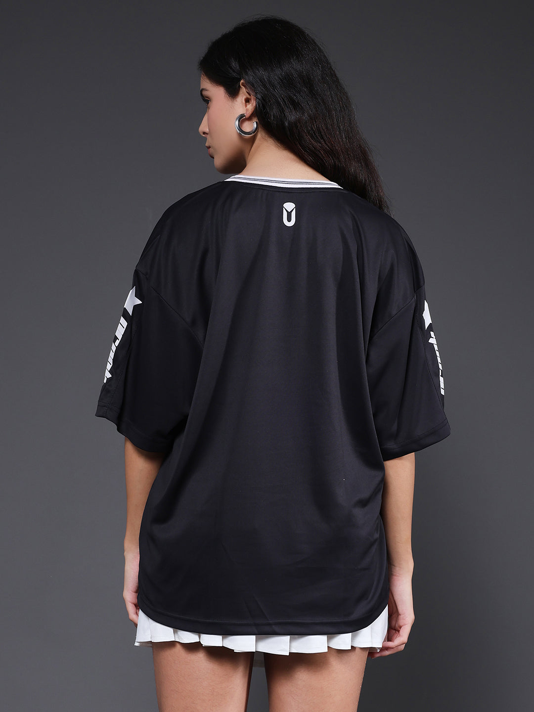 Women Oversized Varsity T-Shirt